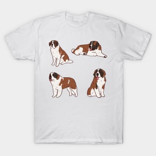 Saint Bernard illustration pack T-Shirt